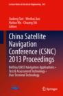 Image for China satellite navigation conference (CSNC) 2013 proceedings