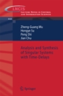 Image for Analysis and synthesis of singular systems with time-delays