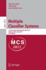 Image for Multiple Classifier Systems : 11th International Workshop, MCS 2013, Nanjing, China, May 15-17, 2013. Proceedings
