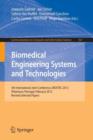 Image for Biomedical Engineering Systems and Technologies : 5th International Joint Conference, BIOSTEC 2012, Vilamoura, Portugal, February 1-4, 2012, Revised Selected Papers