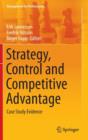 Image for Strategy, Control and Competitive Advantage