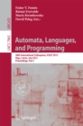 Image for Automata, Languages, and Programming: 40th International Colloquium, ICALP 2013, Riga, Latvia, July 8-12, 2013, Proceedings, Part I
