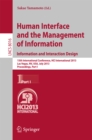 Image for Human Interface and the Management of Information: Information and Interaction Design, 15th International Conference, HCI International 2013, Las Vegas, NV, USA, July 21-26, 2013, Proceedings, Part I : 8016-8018