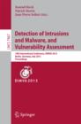 Image for Detection of Intrusions and Malware, and Vulnerability Assessment: 10th International Conference, DIMVA 2013, Berlin, Germany, July 18-19, 2013. Proceedings : 7967