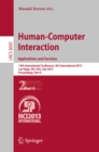 Image for Human-Computer Interaction: Applications and Services: 15th International Conference, HCI International 2013, Las Vegas, NV, USA, July 21-26, 2013, Proceedings, Part II : 8005