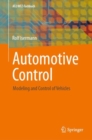 Image for Automotive control  : modeling and control of vehicles