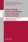 Image for Inclusive society  : health and wellbeing in the community, and care at home