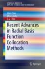 Image for Recent advances on radial basis function collocation methods