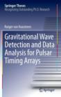 Image for Gravitational Wave Detection and Data Analysis for Pulsar Timing Arrays