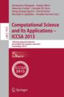 Image for Computational Science and Its Applications -- ICCSA 2013 : 13th International Conference, ICCSA 2013, Ho Chi Minh City, Vietnam, June 24-27, 2013, Proceedings, Part V