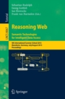 Image for Reasoning Web. Semantic Technologies for Intelligent Data Access