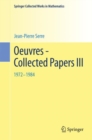Image for Oeuvres - Collected Papers III