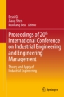 Image for Proceedings of 20th International Conference on Industrial Engineering and Engineering Management: Theory and Apply of Industrial Engineering