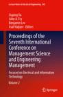 Image for Proceedings of the Seventh International Conference on Management Science and Engineering Management: Focused on Electrical and Information Technology Volume II