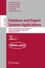 Image for Database and Expert Systems Applications : 24th International Conference, DEXA 2013, Prague, Czech Republic, August 26-29, 2013. Proceedings, Part II