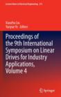 Image for Proceedings of the 9th International Symposium on Linear Drives for Industry Applications