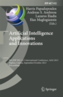 Image for Artificial Intelligence Applications and Innovations: 9th IFIP WG 12.5 International Conference, AIAI 2013, Paphos, Cyprus, September 30 -- October 2, 2013, Proceedings