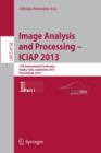 Image for Progress in Image Analysis and Processing, ICIAP 2013 : Naples, Italy, September 9-13, 2013, Proceedings, Part I