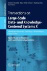 Image for Transactions on Large-Scale Data- and Knowledge-Centered Systems X : Special Issue on Database- and Expert-Systems Applications