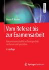 Image for Vom Referat Bis Zur Examensarbeit