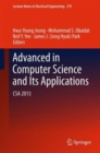 Image for Advances in Computer Science and its Applications