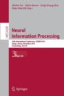 Image for Neural Information Processing : 20th International Conference, ICONIP 2013, Daegu, Korea, November 3-7, 2013. Proceedings, Part III