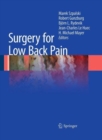 Image for Surgery for Low Back Pain