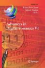 Image for Advances in Digital Forensics VI
