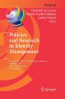Image for Policies and Research in Identity Management