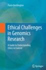 Image for Ethical Challenges in Genomics Research : A Guide to Understanding Ethics in Context