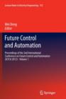 Image for Future Control and Automation