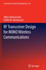 Image for RF Transceiver Design for MIMO Wireless Communications