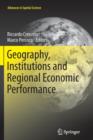 Image for Geography, Institutions and Regional Economic Performance