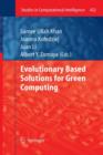 Image for Evolutionary Based Solutions for Green Computing
