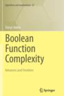 Image for Boolean Function Complexity