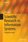 Image for Scientific Research in Information Systems