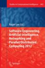 Image for Software Engineering, Artificial Intelligence, Networking and Parallel/Distributed Computing 2012