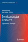 Image for Semiconductor research  : experimental techniques