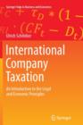Image for International Company Taxation