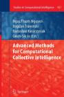 Image for Advanced Methods for Computational Collective Intelligence