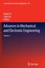 Image for Advances in Mechanical and Electronic Engineering
