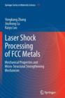Image for Laser shock processing of FCC metals  : mechanical properties and micro-structural strengthening mechanism