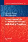 Image for Semantic Analysis of Verbal Collocations with Lexical Functions