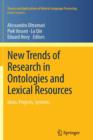 Image for New Trends of Research in Ontologies and Lexical Resources : Ideas, Projects, Systems