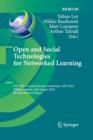 Image for Open and Social Technologies for Networked Learning : IFIP WG 3.4 International Conference, OST 2012, Tallinn, Estonia, July 30 - August 3, 2012, Revised Selected Papers