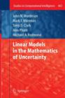 Image for Linear Models in the Mathematics of Uncertainty