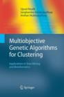 Image for Multiobjective Genetic Algorithms for Clustering