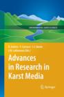 Image for Advances in Research in Karst Media