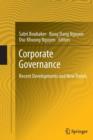 Image for Corporate Governance : Recent Developments and New Trends