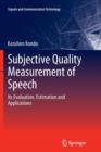 Image for Subjective Quality Measurement of Speech